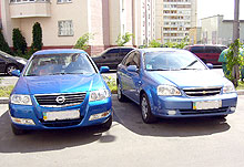 Тест-драйв: Nissan Almera Classic vs Chevrolet Lacetti