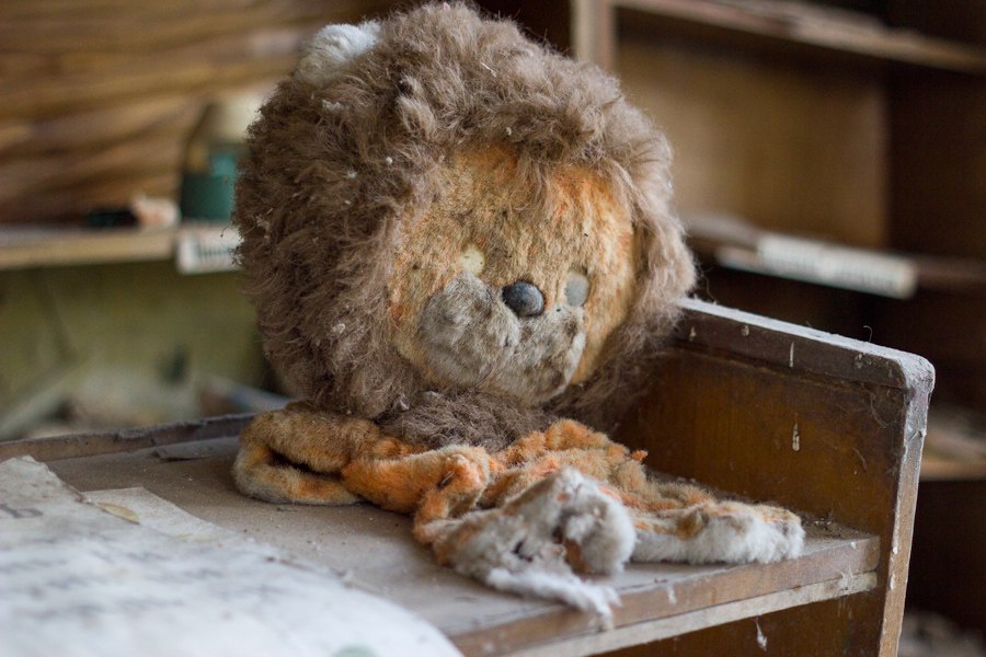 Игрушки из детского сада Копачи, Чернобыль 2012