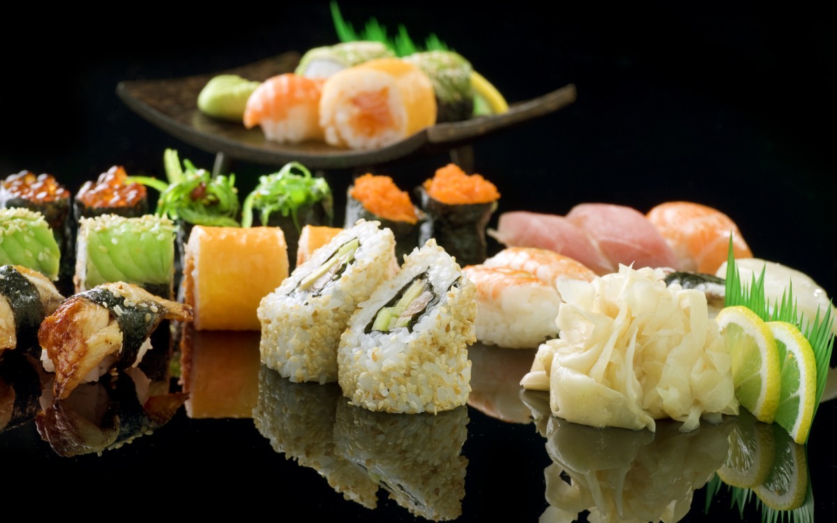 Новогодние рецеты вторых блюд: Суши